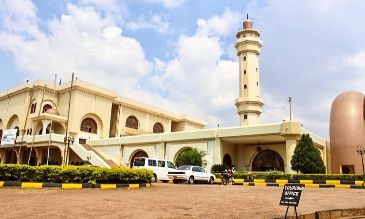 Gaddafi National Mosque minaret