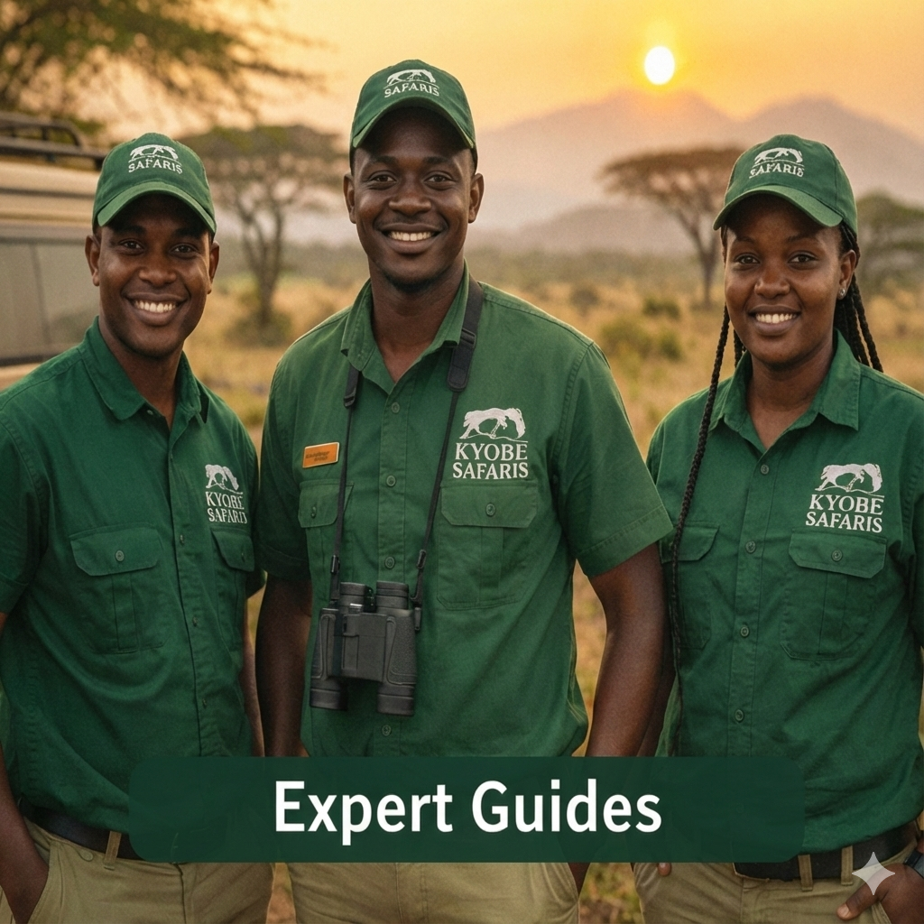 Kyobe Safaris professional tour guides and drivers in Uganda
